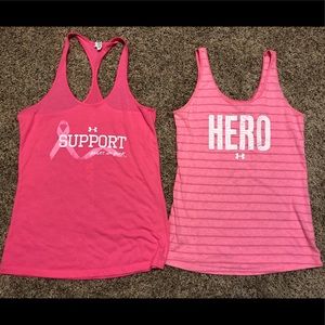 Under Armour tank top bundle - Small